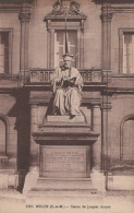 Delcampe - France Melun Statue Jacques Amyot Traducteur Xvie Siècle Postée #SCD663 - Melun