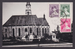 Delcampe - ROMANIA, Vintage Postcard, Cluj-Napoca, Piata Unirii - Rumänien