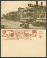 Delcampe - Australia Old Postcard Adelaide North Terrace Street Scene Kangaro Horse Tramcar - Autres & Non Classés