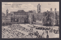 Delcampe - Vintage Postcard Palestine Holy Land Bethlehem Church Nativity Holy Land Vester - Palästina