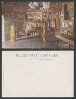 Delcampe - Ceylon Old Colour Postcard Buddhist Temple KELANIYA Interior Monks Plates Art 62 - Sri Lanka (Ceylon)