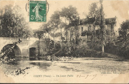 Delcampe - 8635 CPA Chery - Un Lavoir Public - Sonstige & Ohne Zuordnung