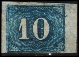 Delcampe - __1854 - 1861. Coloridos.10 R. (Michel 19) - JF192622 - Neufs