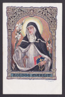 Delcampe - Vintage Postcard, Hungary, St. Margaret - Heiligen