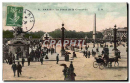 Delcampe - CPA Paris La Place De La Concorde - Plätze