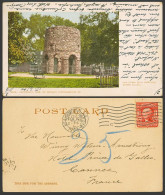 Delcampe - USA 2c 1904 Vintage Colour UB Postcard Old Stone Mill, Newport Rhode Island R.I. - Non Classés