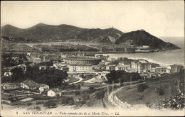 Delcampe - CPA Donostia San Sebastian Baskenland, Vista Tomada Des De El Monte Ulia - Sonstige & Ohne Zuordnung