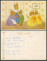 Delcampe - Margaret Tempest Artist Signed Old Postcard His First Suit Rabbit Rabbits Medici - Non Classés
