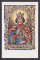 Delcampe - Vintage Postcard, Hungary, Gisela The Beatified Queen Of Hungary - Heiligen