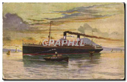 Delcampe - CPA America - Dampfer