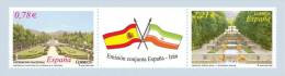 Delcampe - ESPAÑA 2005 - JARDINES- EMISION CONJUNTA CON IRAN - Edifil Nº 4186-4187** - Yvert 3778-3779** - Emissions Communes