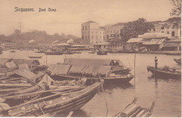 Delcampe - Boat Quay Singapore  - Quai Des Bateaux Singapour Asie Asia - Singapur