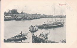 Delcampe - Singapore - Kalang River - Singapour Carte Précurseur Pionnière Postcard Precursor Pc - Singapur