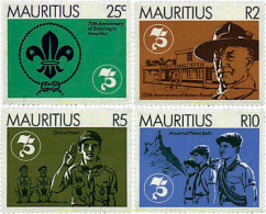 Delcampe - 38651 MNH MAURICIO 1982 70 ANIVERSARIO DEL ESCULTISMO EN MAURICIO - Mauritius (1968-...)