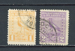 Delcampe - URUGUAY - VANNEAU - N° Yvert 261+262 Obli. - Uruguay