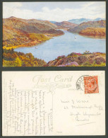 Delcampe - A.R. Quinton 1932 Old Postcard Panorama Walk Barmouth Wales Hills Mountains 2234 - Non Classés