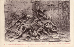 Delcampe - CPA Collection De La Basilique Du Bois Chenu Jeanne D'Arc Prise A Compiegne - Compiegne