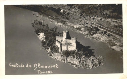 Delcampe - TANCOS - Vista Aérea Do Castelo De Almourol  (2 Scans) - Santarem