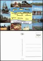 Delcampe - Harlesiel-Wittmund Mehrbildkarte Mit Insel-Karte U. Ortsansichten 1993 - Wittmund