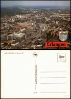 Delcampe - Ansichtskarte Erlangen Luftbild Autostraße, Neubauten 1985 - Erlangen