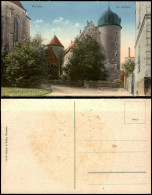 Delcampe - Ansichtskarte Wurzen Partie Am Schloß 1918 - Wurzen
