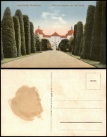 Delcampe - Ansichtskarte Moritzburg Blick Vom Hofgarten Nach Dem Schloss 1921 - Moritzburg