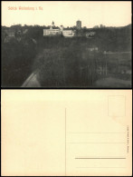 Delcampe - Ansichtskarte Waldenburg (Sachsen) Fernsicht Auf Das Schloß 1912 - Waldenburg (Sachsen)
