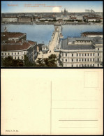 Delcampe - Postcard Budapest Le Pont Suspendu. The Suspension Bridge. 1913 - Ungarn