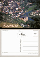 Delcampe - Ansichtskarte Rochlitz Luftbild Luftaufnahme Ortsansicht V. Flugzeug Aus 2000 - Rochlitz