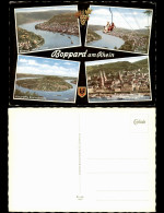 Delcampe - Boppard Mehrbild-AK U.a. Boppard-Kamp-Filsen, Rhein-Schleife, Sessellift 1964 - Boppard