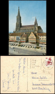 Delcampe - Ulm A. D. Donau Ulmer Münster, Autos U.a. VW Käfer, Mercedes Uvm. 1976 - Ulm