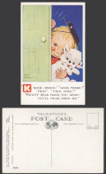 Delcampe - MABEL LUCIE ATTWELL Old Postcard Knock X2 Who's There Fido Dog Hear From Me 3529 - Non Classés