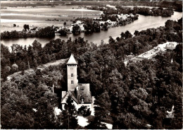 Delcampe - Cpsm -  Erqueville -   Vue Aérienne  H603 - Autres & Non Classés