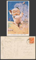 Delcampe - BONZO DOG GE Studdy 1928 Old Postcard Raising Quite A Dust Here Golf Golfer 1310 - Non Classés