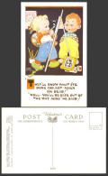 Delcampe - MABEL LUCIE ATTWELL Old Postcard Artist They'll Know What I've Done For Art 5329 - Non Classés