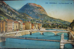 Delcampe - GRENOBLE CPA Circa Années 1920 Le Saint Eynard - L'Isère , Les Quais  TBE - Grenoble