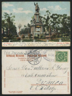Delcampe - Mexico 1907 Old U.B. Postcard Estatua De Colon - Statue - Non Classés