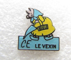 Delcampe - PIN'S    C. E.  LE VEXIN     Email Grand Feu - Otros & Sin Clasificación