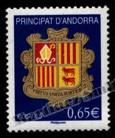 Delcampe - Andorre Français / French Andorra 2008 Yv. 651, Definitive, Coat Of Arms - MNH - Unused Stamps