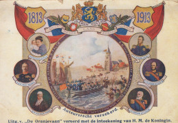 Delcampe - Nederland Scheveningen Oranje Jubileum 1813 1913 Koninklijk Unposted #SCF035 - Scheveningen