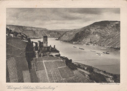 Delcampe - Deutschland Bacharach Rheinland Pfalz Rheinlandschaft Burg Unposted #SCF013 - Bacharach