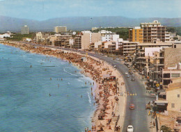 Delcampe - ESPAÑA El Arenal Baleares Playa Con Bañistas Edificios Unposted #SCE992 - Sonstige & Ohne Zuordnung