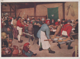 Delcampe - Nederland Dordrecht Kunst Bruegel Boerenbruiloft Feest Mensen #SCE971 - Dordrecht