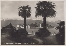 Delcampe - Italia Stresa Lago Maggiore Isola Bella Vista Da Affrancata Real Photo #SCE824 - Sonstige & Ohne Zuordnung