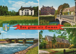 Delcampe - Nederland Ommen Kasteel Eerde Landhuizen Brug Vecht Oblitereerd #SCE812 - Ommen