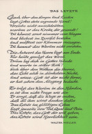 Delcampe - Deutschland Giessen Hessen Religiöses Gedicht Das Letzte Unposted #SCE636 - Giessen