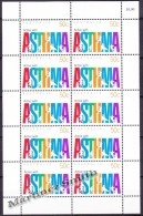 Delcampe - Australie - Australia 2003 Yvert 2164, Active With Asthma - Sheetlet - MNH - Feuilles, Planches  Et Multiples
