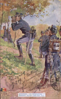 Delcampe - CPA Militaria Infanterie En Observation - Uniforms