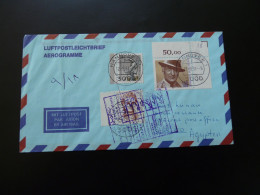 Delcampe - Lettre Par Avion Air Mail Cover Luftpost Hannover -> Cairo Egypt 1991 - Briefe U. Dokumente