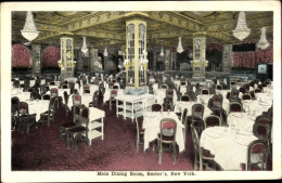 Delcampe - CPA New York USA, Main Dining Room, Rector's - Other & Unclassified